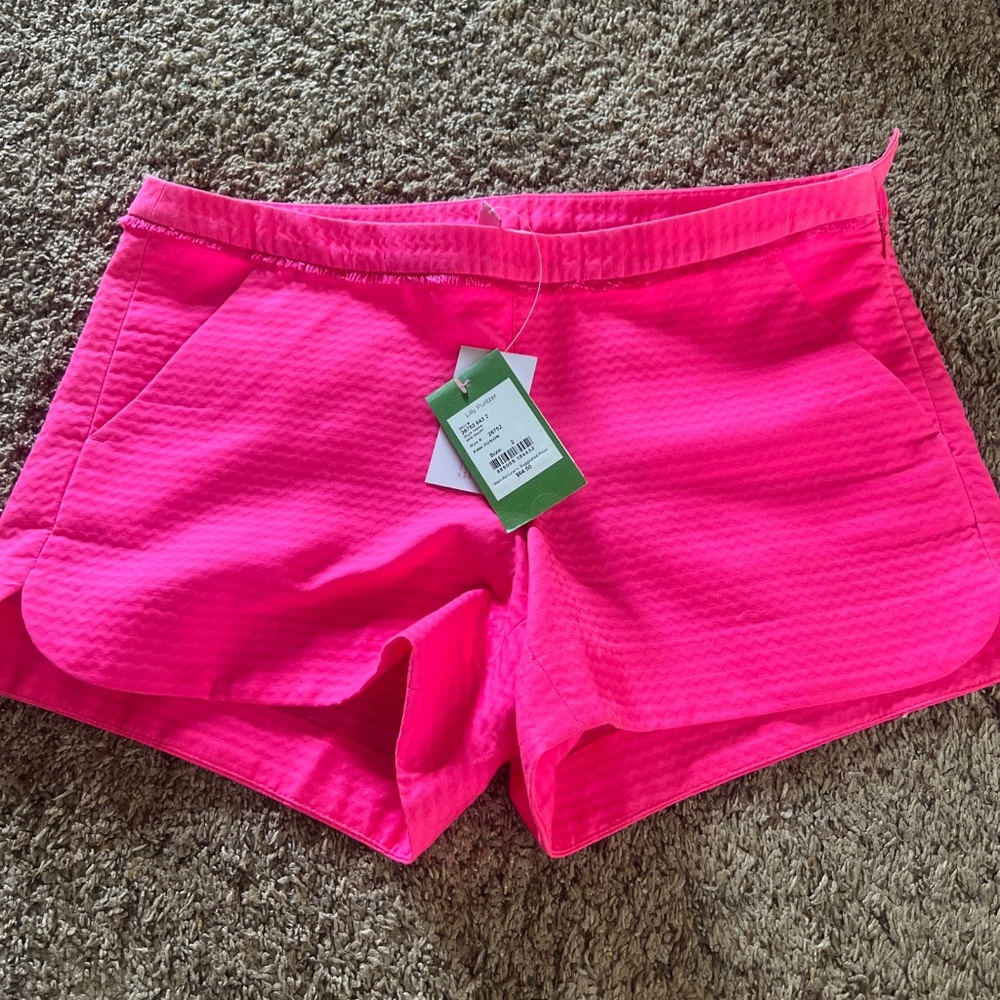 Lilly Pulitzer adie short pink fusion  2